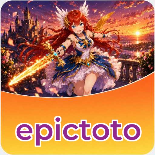 Identitas visual epictoto v4.7.5 pada perangkat uji Android